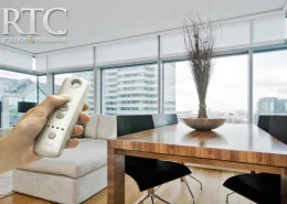 cortina rollô tecido resinado 9